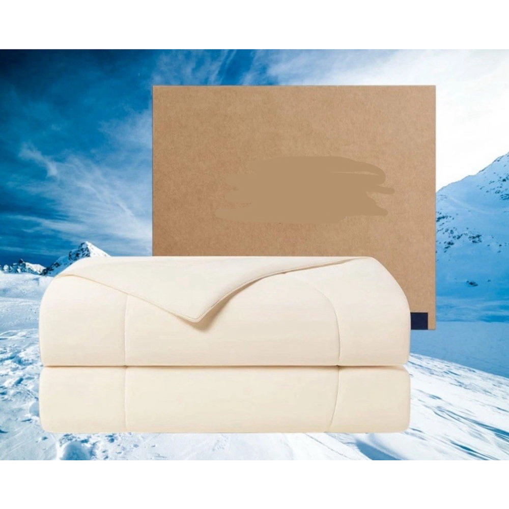 Rest Evercool® Cooling Comforter Ivory CaliKing 106"x90" SAVE ON AC OPEN rest